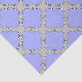 Quatrefolienzwinkle und Grau Seidenpapier (Ausschnitt)