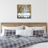 Quatsch, glaubst du? leinwanddruck (Insitu (Schlafzimmer))