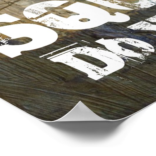 Quatsch, glaubst du? poster (Ecke)