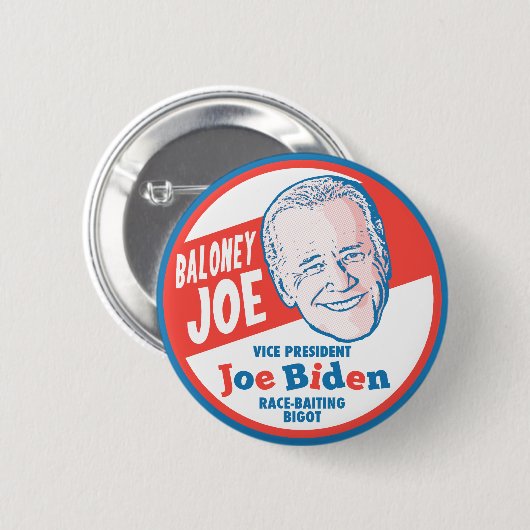 Quatsch Joe Biden Button (Vorne & Hinten)