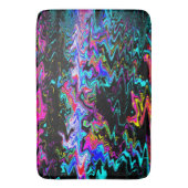 Quatsch psychedelische Momente...... Badematte (Vorderseite Vertikal)