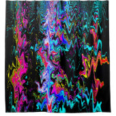 Quatsch psychedelische Momente...... Duschvorhang (Vorderseite)