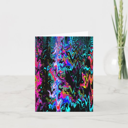 Quatsch psychedelische Momente...... Karte (Vorderseite)