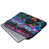 Quatsch psychedelische Momente...... Laptopschutzhülle (Vorne Knopf)