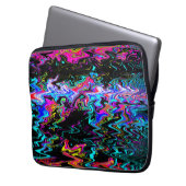 Quatsch psychedelische Momente...... Laptopschutzhülle (Vorderseite Links)