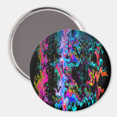 Quatsch psychedelische Momente...... Magnet (Vorderseite/Rückseite)