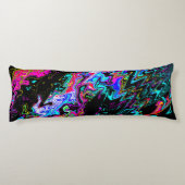 Quatsch psychedelische Momente...... Seitenschläferkissen (Rückseite)