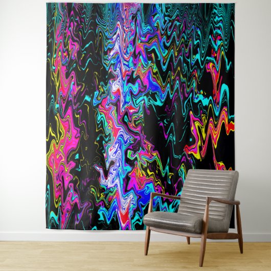 Quatsch psychedelische Momente...... Wandteppich (Beispiel)