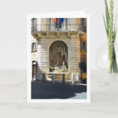 Quattro Fontane, Die Göttin Juno, Rom, Italien Karte (Vorderseite)