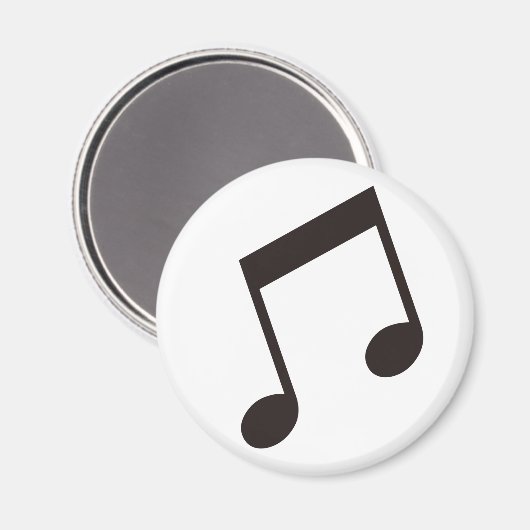 Quaver Magnet (Vorderseite/Rückseite)