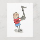 Quaver Postkarte (Vorderseite)