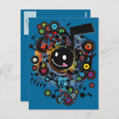 Quaver(s) Postkarte (Vorne/Hinten)