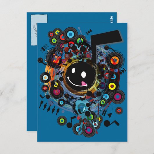 Quaver(s) Postkarte (Vorne/Hinten)