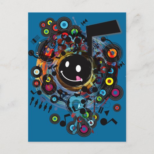 Quaver(s) Postkarte (Vorderseite)