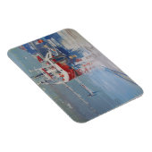 Quay Salcombe Fisherman Magnet (Rechte Seite)