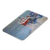 Quay Salcombe Fisherman Magnet (Linke Seite)