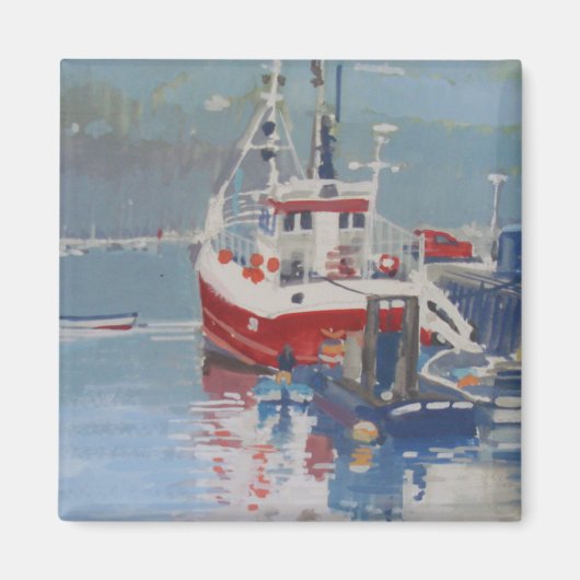 Quay Salcombe Fisherman Magnet (Vorne)