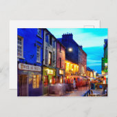 Quay Street Postkarte (Vorne/Hinten)