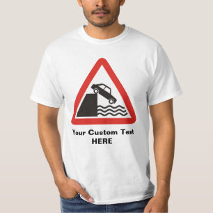 Quayside-Warnzeichen T-Shirt