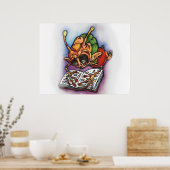 Quazinga der Große! Poster (Küche)