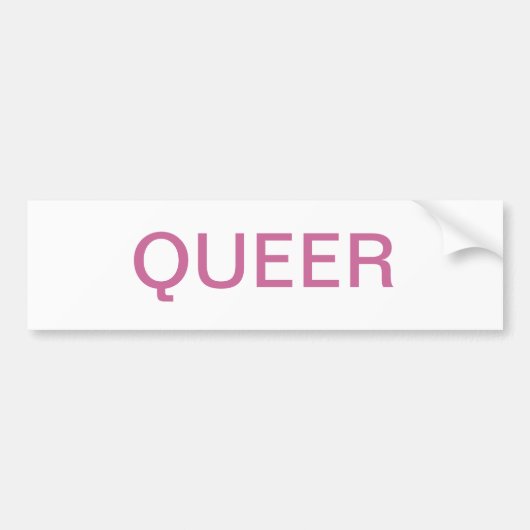 QUE AUTOAUFKLEBER (Vorne)