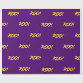 Que Dog Call-Signalumhüllungspapier Geschenkpapier (Flach)