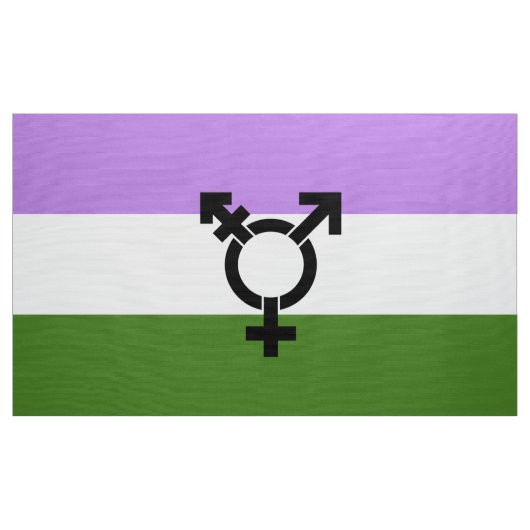 Que - Geschlechtsspezifischer Queer Stolz Stoff (Yard (91,4 cm))