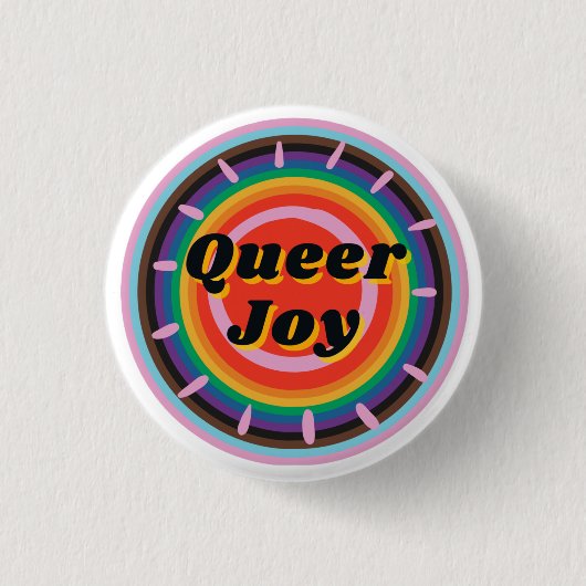 Que Joy Button (Vorderseite)