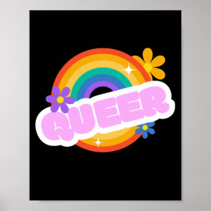 Que. LGBT+Stolz. Poster