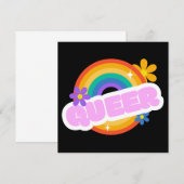 Que. LGBT+Stolz. Poster (Vorne/Hinten)