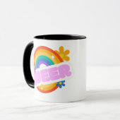Que. LGBT+Stolz. Tasse (Vorderseite Links)