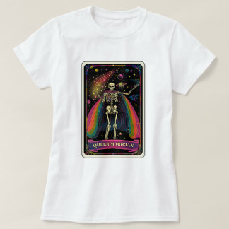 Que Magician Skeleton Tarot T-Shirt
