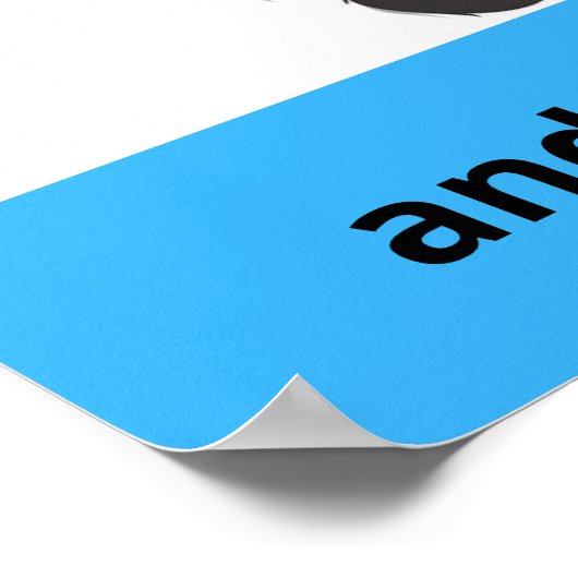 que mira bobo poster (Ecke)