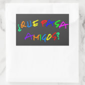 Que Pasa Amigos Stickers (Tasche)
