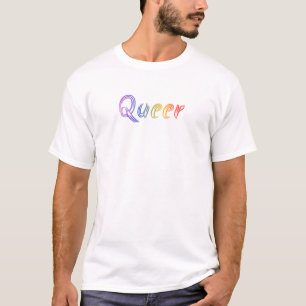 Que, Regenbogen, Stolz, LGBTQ T-Shirt