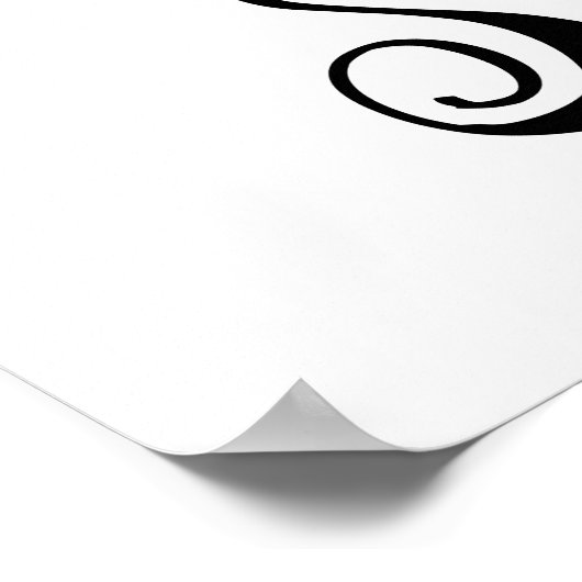 Que Sera Sera Poster (Ecke)