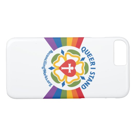 "Que stehe ich" T - Shirttelefonkasten Case-Mate iPhone Hülle (Rückseite (Horizontal))