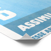 Que und nicht verwechselt poster (Ecke)