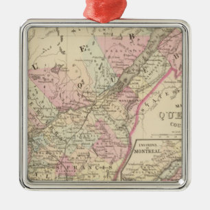Quebec 2 ornament aus metall