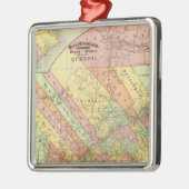 Quebec 2 ornament aus metall (Links)