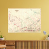 Quebec 3 leinwanddruck (Insitu (Wohnzimmer))