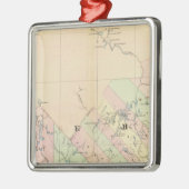 Quebec 3 silbernes ornament (Links)