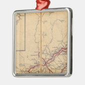 Quebec 4 ornament aus metall (Links)