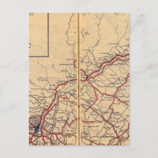 Quebec 4 postkarte (Vorderseite)