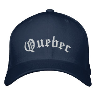 Quebec Baseball Cap Bestickte Baseballkappe