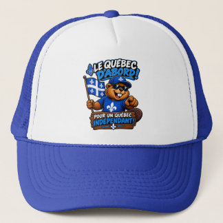 Québec-Biber – Unabhängiges Québec – Polit-Humor Truckerkappe