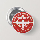 Québec Button (Vorne & Hinten)