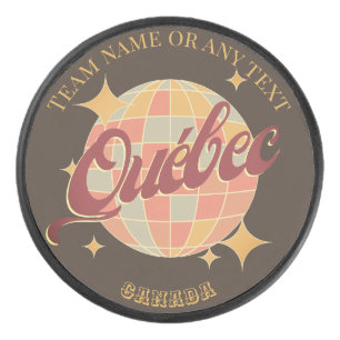 Québec Canada City Hockey Club Eishockey Puck