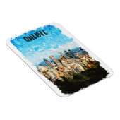 Quebec Canada Cityscape Magnet (Rechte Seite)