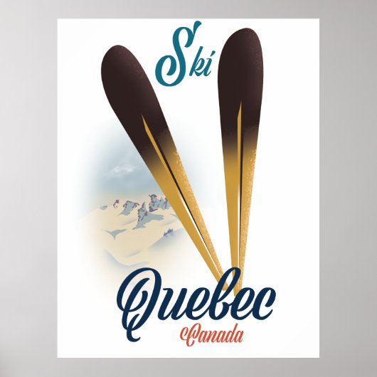 Quebec Canada Skipster Poster (Vorne)